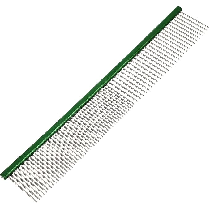Portable Pet Grooming Comb Lightweight Aluminum Dematting Tool for Dogs and Cats, Compact Multi-function Hair Removal Comb for Daily Use and Knot Removal