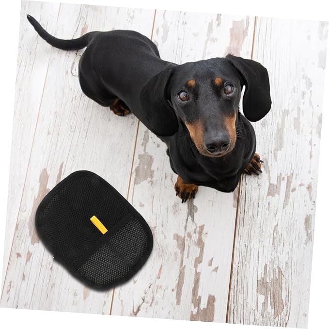 YARNOW 2pcs Pet Hair Removal Glove Double-Sided Brush for Dog Cat Grooming Hair Remover Mitts Cat Grooming Glove Brush Pet Shedding Cleaning Tool