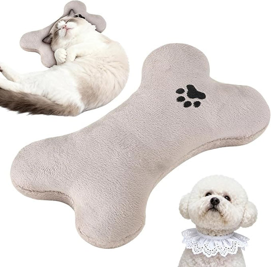 Cat Pillow - Neck Support Soft Plush Toy | Stuffed Dog Toy Plush Animals | for Small Medium Large Puppy Kitten Aggressive Chewers Cuddling Sleeping