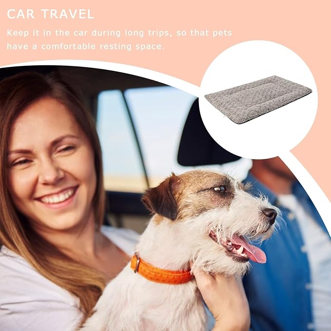 Dog Crate Bed Washable – Premium Functional Lightweight Compact Sturdy Pet, Modern, Cat Supplies, Durable, All Seasons Soft Beds Cats | Multipurpose Outdoor Indoor Utility Versatile