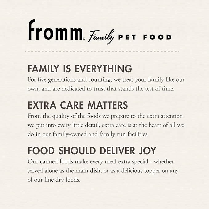 Fromm Chicken & Rice Pate Dog Food - Premium Wet Dog Food - Chicken Recipe - Case of 12 Cans