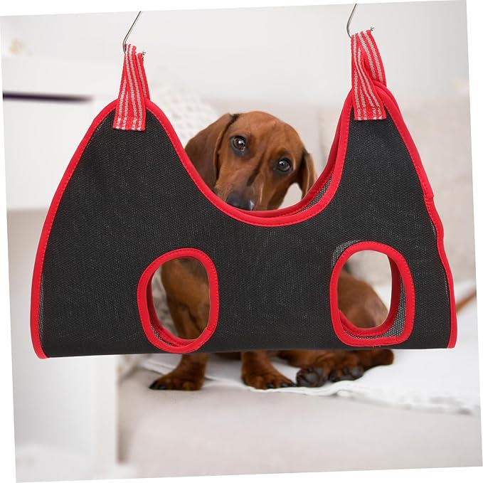 Totority 1set Pet Grooming Hammock for Cats Dogs Nail Clipper Set Pet Grooming Comb for Small to Medium and Easy to Use Random Accessories Included