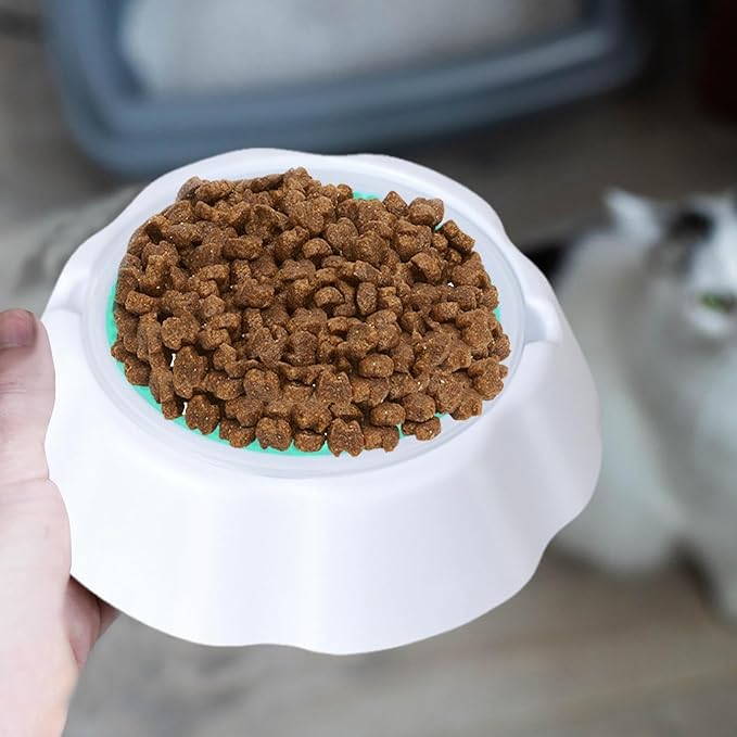 Dog Cooler Bowl Chilling – Ergonomic Premium Compact Sleek, Versatile, Functional, Durable, Summer Cooling Pet, Supplies Cat Condensation Beads, Ice | Multipurpose Outdoor Indoor Utility