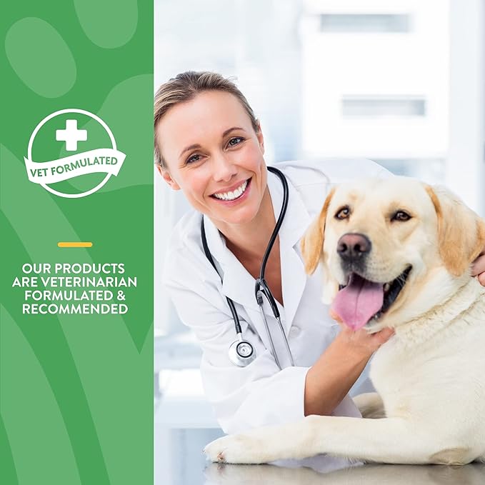 NaturVet – Advanced Probiotics & Enzymes|Supports and Balances Pets with Sensitive Stomachs & Digestive Issues 8 oz & No Scoot for Dogs - 120 Soft Chews - Supports Healthy Anal Gland & Bowel Function
