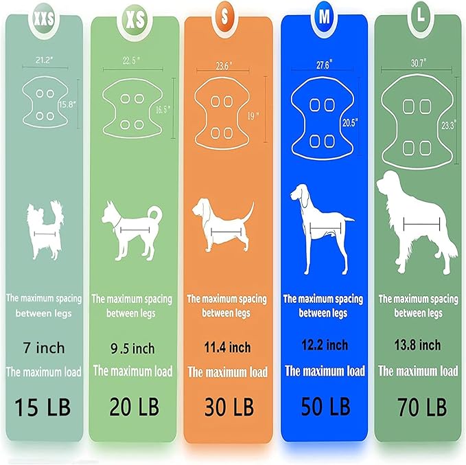 FEEGO Pet Grooming Hammock for Small Dogs & Cats, Dog Grooming Hammock, Pet Grooming Sling, Dog Grooming Harness, Pet Nail Clip Bag for Grooming, Cat Grooming Sling for Trimming Nail and Ear/Eye Care