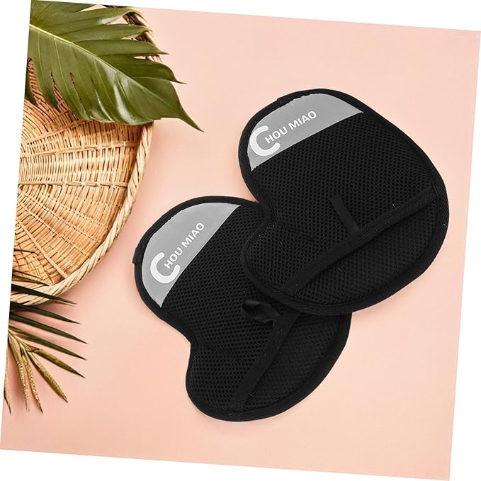 NUOBESTY 2pcs Reusable Double-Sided Pet Hair Removal Mitts with Static Reduction Technology for Cats Dogs Efficient Grooming Gloves for Fur Furniture Carpets and Car Seats Comfortable Fit