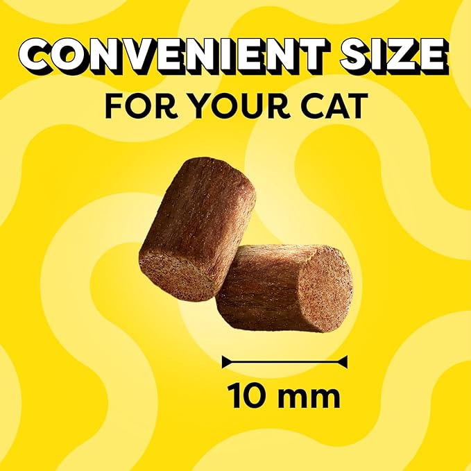 Temptations Meaty Bites Savory and Soft Cat Treats,Salmon Flavor,4.12 oz. Pouch,(Pack of 2)
