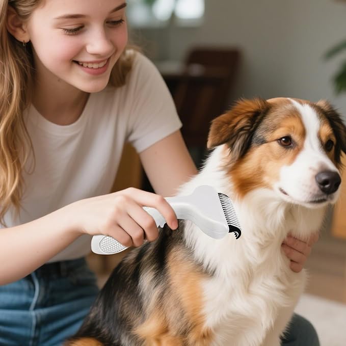 Cat Brush for Shedding - Gentle Self Cleaning Pet Supplies | Cat Short Hair Brush Dematting Comb,for Long Short Bathing Dematting All Breeds Daily Indoor Home