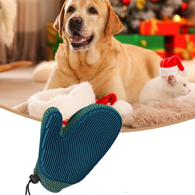 Genérico Pet Grooming Gloves, Cat Hair Removal, Grooming, Skin Remover, Deshedding Brush for Dogs, Kitten Care Accessory, Massage Gloves, Accessory