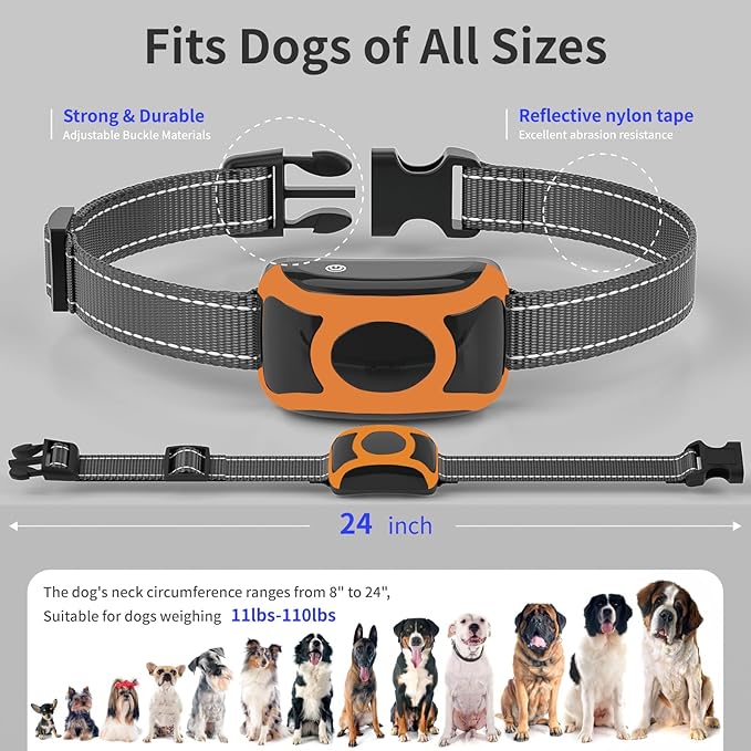 No Shock 2 Dogs Training Collar, 2025 Vibrating 2 Dogs Collar with Remote 2000ft, Beep and Vibration Collor for 2 Dogs 10-120lbs, Rechargeable/Security Lock & Humane to Stop Bad Behaviors