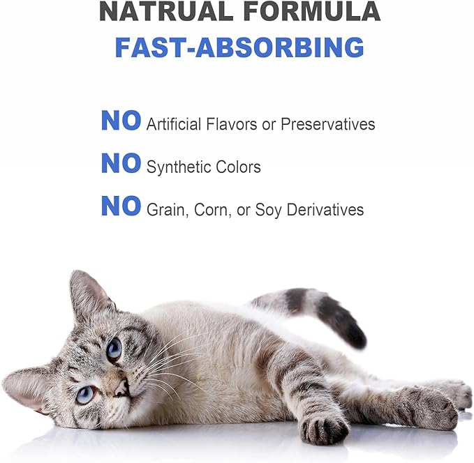 Probiotic Chews for Cats – 500 Million CFU Probiotics with Enzymes, Pumpkin, Papaya & Cranberry – Digestive & Immune Support Soft Chews – Chicken Flavor – 100 Count