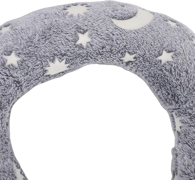 AYNEFY Dog Daily Supplies Orthopedic Support Soft PP Cotton Pet Bed for Cats and Small Dogs Ideal for Better Sleep Pain Relief and Travel Dog Neck Pillow C Shaped