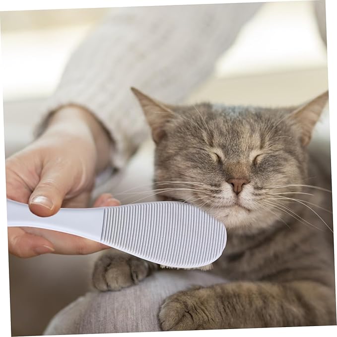 2pcs Cat Grooming Comb Pet Hair Remover Soft Brush for Cats Long Hair Travel-friendly