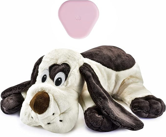 Puppy Toy with Heartbeat Dog Training Toy for Separation Anxiety Claming Behavioral Aid, Heartbeat Toy Plush Toys for Dogs Cats Pets Puppy Starter Kit