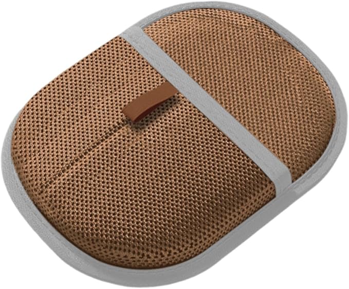 Pet Hair Removal Glove for Cats Dogs Electrostatic Pet Hair Remover Mitt Animal Fur Removal Tool for Clothing Pets Beds Sofas 9.45x6.30 Inch- Brown