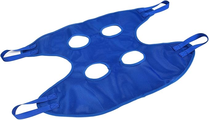 Acouto Ashing,Grooming,and Nail Trimming - Comfortable Mesh Material with Reinforced D Ing Harness,Multifunctional Grooming Tool,Pet Supplies,Comfortable Pet Hammock,Easy Wash do (L)
