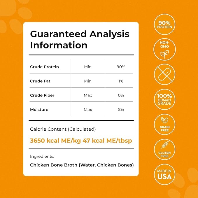 BLUEBIRD PROVISIONS Bone Broth for Dogs Bundle, Chicken Bone Broth for Dogs and Beef Bone Broth for Dogs and Cats, Bone Broth for Cats, 2 Pouches