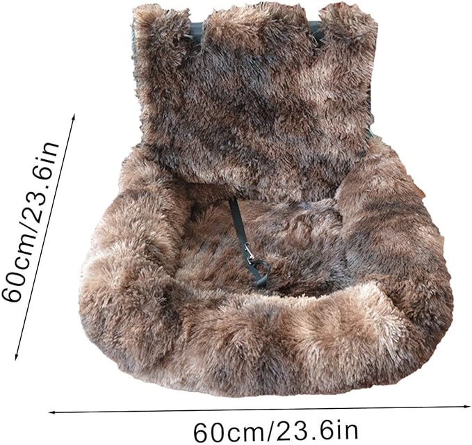 Car Seat Dog | Large Cat Car Seat Travel Cushion,Travel Bed Non-Slip Pet Cushion for Small Medium Large Puppy Kitten Vehicle Adventures Camping Road Trip Truck Vet Visit