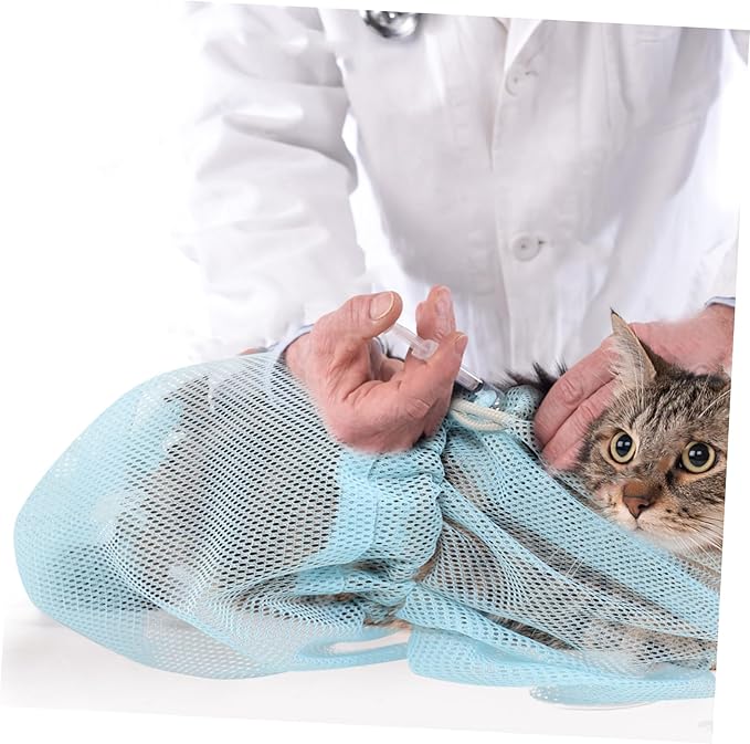 BESPORTBLE 1Pc Cat Grooming Pouch Scratch Pet Bag for Bathing Medicine Nail Trimming and More Durable Fast Dry Wear Resistant