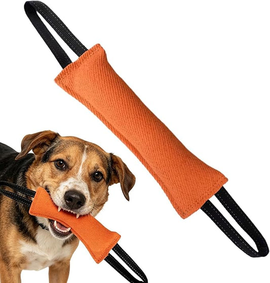Dog Training Tool - Pet Fetch Supplies, 58x7cm Bite Resistant Dog Chew Toy for Training, Sturdy Structure with Flexible Texture, Reliable Animal Tool for Play Boosting and Pet Engaging