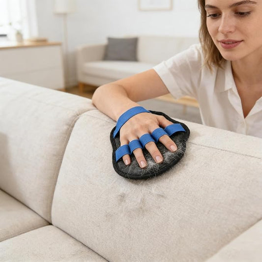 Electrostatic Pet Hair Remover Glove,Electrostatic Five-Finger Dog Cat Lint Mitt Tool - Dog Hair Remover Glove,for Laundry Couch Carpet Car Seat Clothing Bed Sofa