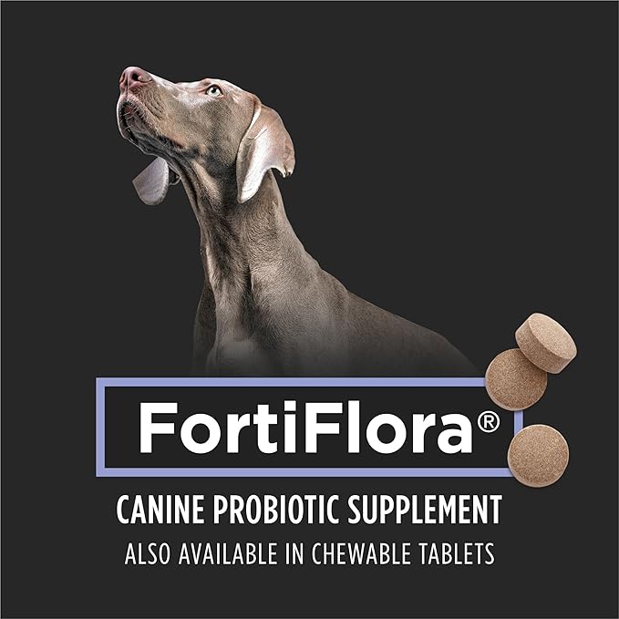 Purina Pro Plan Veterinary Supplements FortiFlora Dog Probiotic Supplement, Canine Nutritional Supplement 30 Ct. Box (Pack of 3)