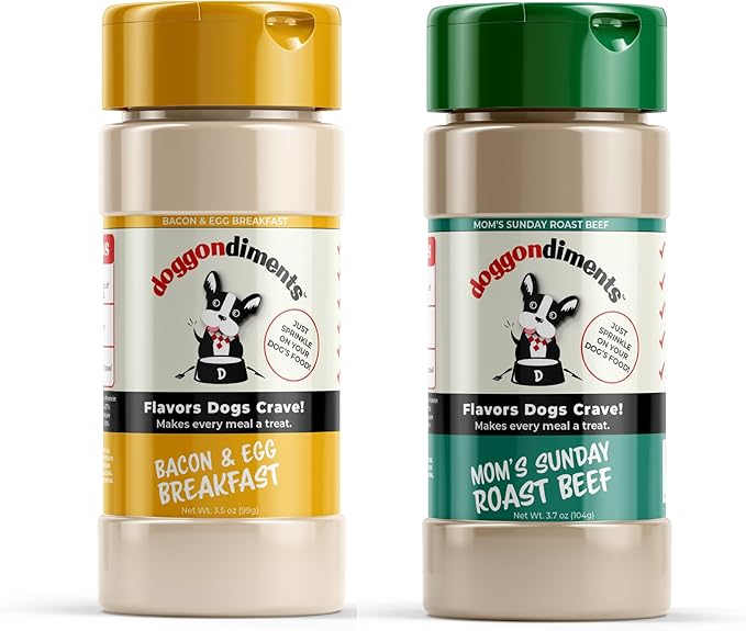 Comfort Food 2-Pack Dog Food Topper | Sunday Roast Beef & Country Breakfast