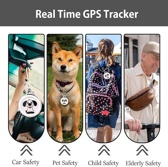 GPS Tracker for Vehicles, Cars, Kids, Pets & Seniors – No SIM Card, No Subscription – Real-Time Tracking Device with Full US Coverage – Portable & Accurate Locator