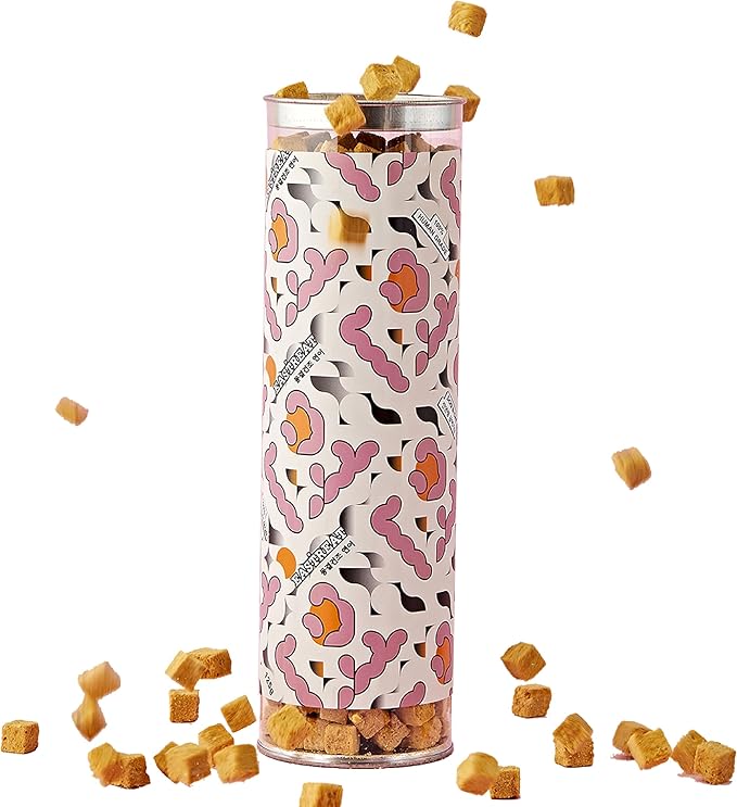 EASTREAT Freeze-Dried Salmon Topper or Treats for Dogs & Cats | Single Ingredient, Wild Caught, Hypoallergenic – 3 Bottles