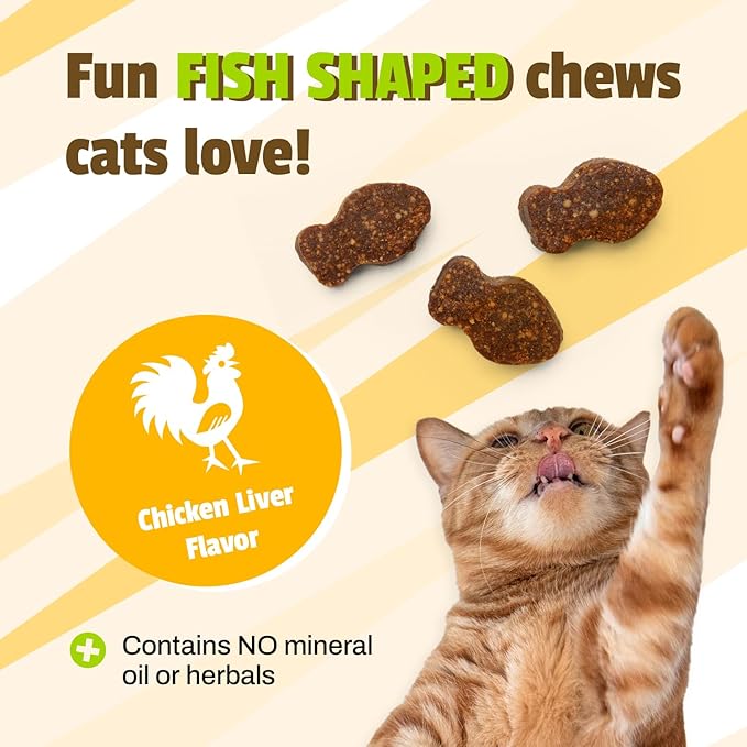 Pet Naturals UT Support Urinary Tract Supplement for Cats, 60 Chews