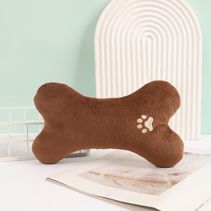 Dog Pillow | Chew-Resistant Pet Supplies - Stuffed Dog Toy Plush Animals | for Small Medium Large Puppy Kitten Aggressive Chewers Cuddling Sleeping