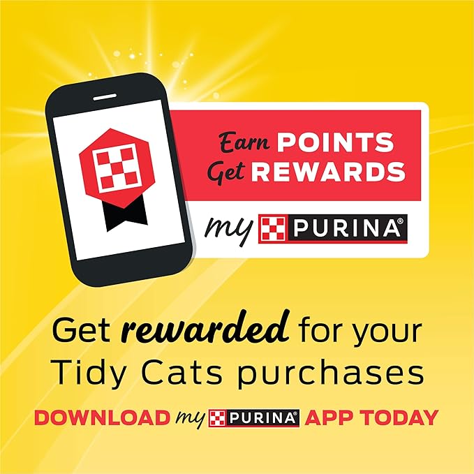 Purina Tidy Cats Tidy Care Alert Cat Health Monitoring Non Clumping Cat Litter with Silica Crystals - 8 Pound,(Pack of 2)