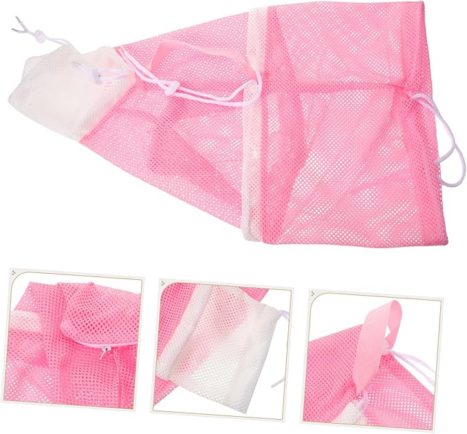 Cat Grooming Bag Pet Supplies for Bathing Nail Trimming Pull Rope Buckle Sturdy and Breathable Mesh Pouch