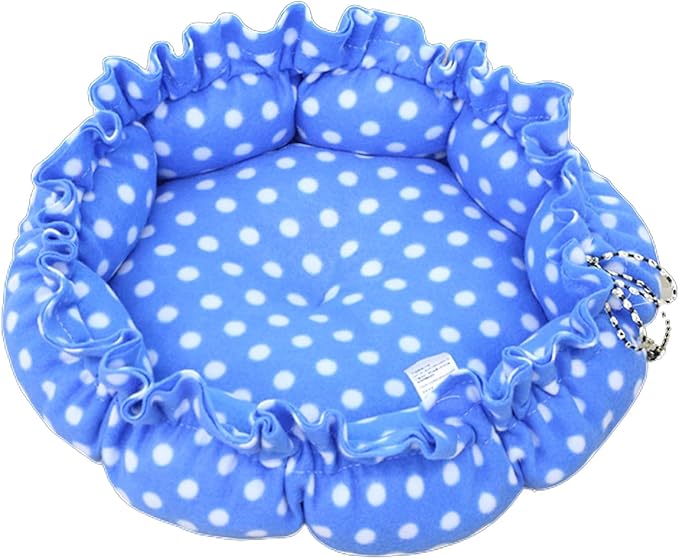 Windproof Warm Pet Bed House Drawstring Design Washable Soft Cushions Kennel for Small Dogs Cats Pet Supplies Houses for Indoor Large Houses for Warm No Heating Pad House Windproof for Winter