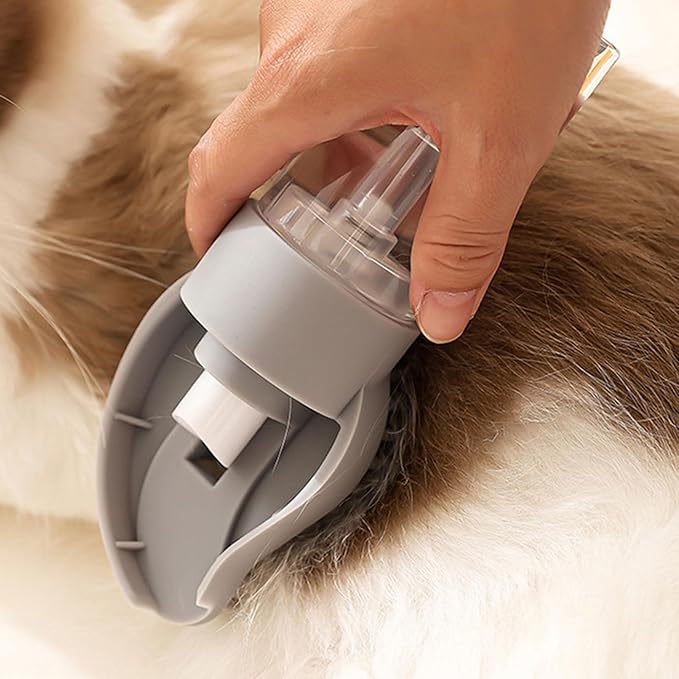 Pet Bath Brush with Soap Dispenser | Anti-Slip Grooming Comb for Dogs & Cats, Shedding Brush & Massager for Shower Bathing, Ergonomic Dog Brush & Cat Grooming Supplies