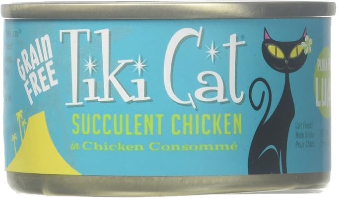 Tiki Cat & Tiki Dog 12/2.8 oz Luau Chicken-Puka Puka Cat Food, One Size