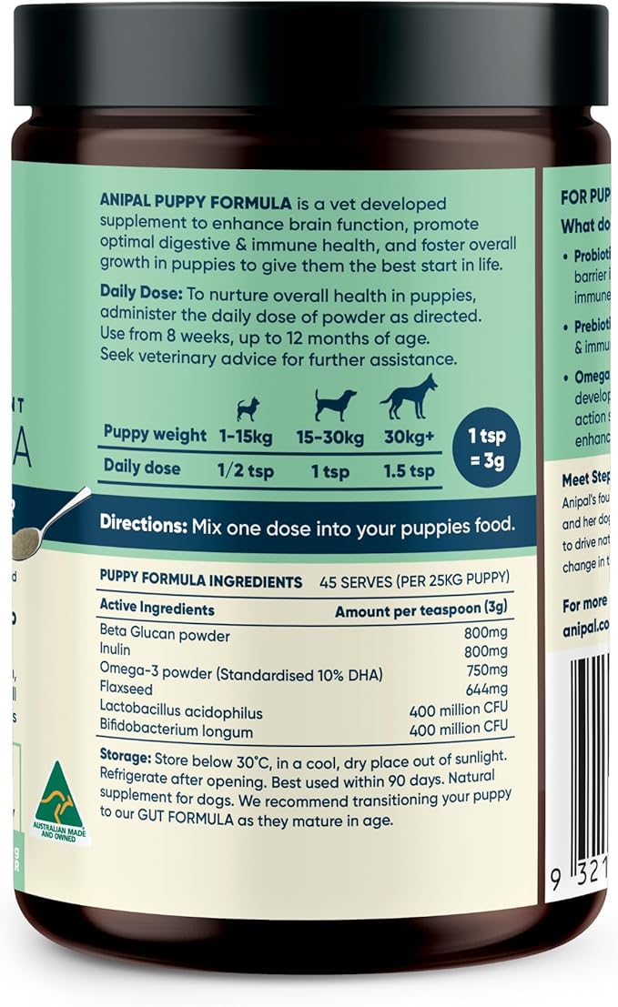 PUPPY FORMULA - POWDER MEAL TOPPER