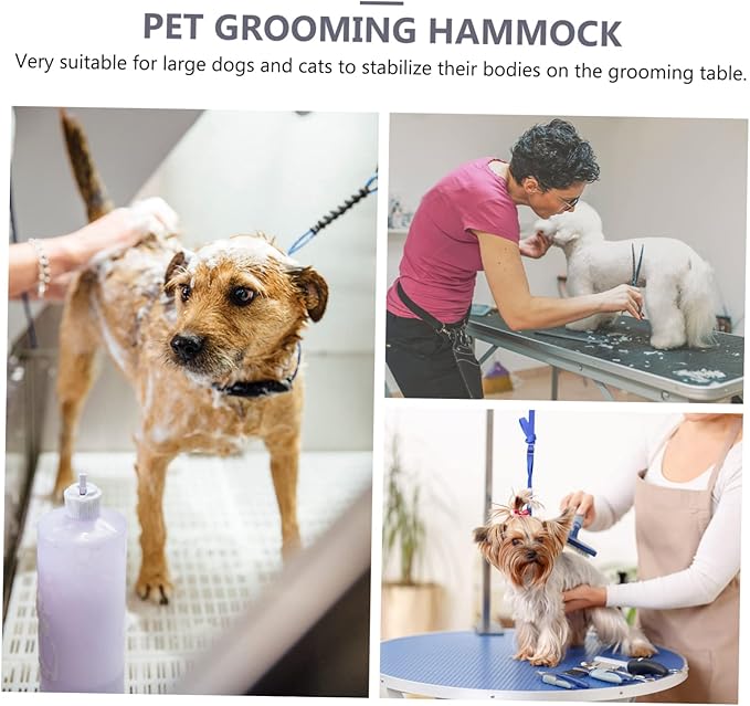 POPETPOP Cat Grooming Hammock for Nail Trimming Hairdressing Durable Pet Beauty Bag for Cats and Dogs Special Prevent Movement for Grooming Tables