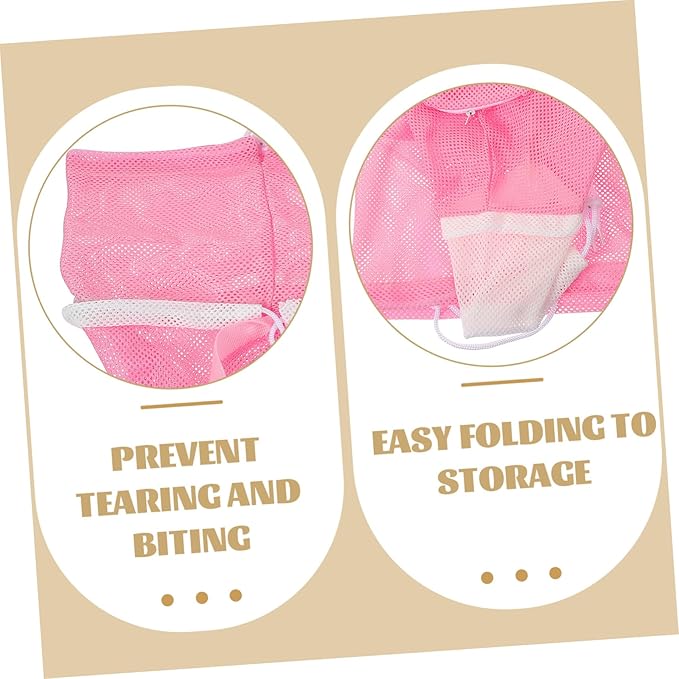 Totority Multi-Function Cat Grooming Bag Breathable Mesh Pouch for Bathing Nail Trimming and Veterinary Care Easy to Use Prevents Scratching for Cat Grooming Needs
