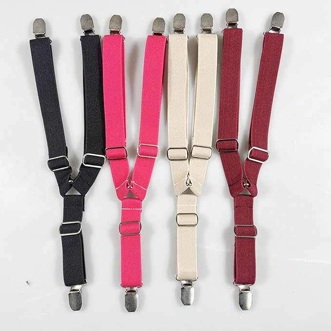 Pet Diaper Fastening Straps for Dogs Cats Elastic Nappy Antislip Belly Bands for Small Puppy Pet Dog Supplies Diaper Clips Strap Clips Belly Fasteners