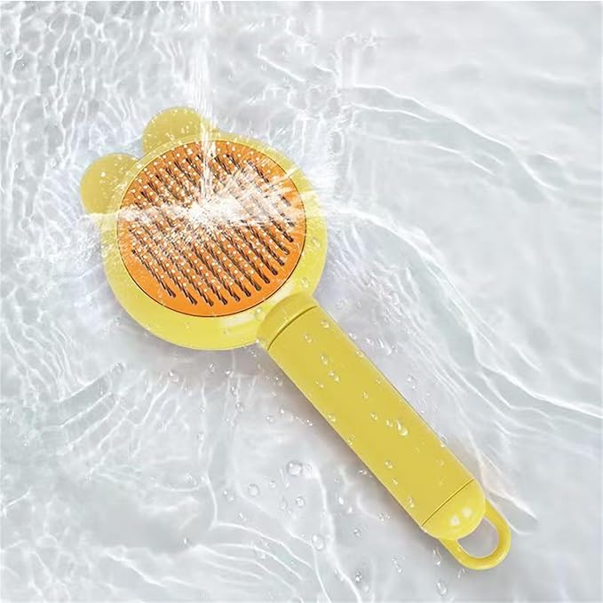 Lovely Shape Pet Comb Deshedding Brush with Easy Function Pet Grooming Accessory Hair Tool Deshedding Brush for Dog Cats