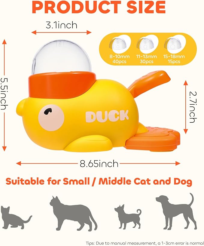 2-in-1 Interactive Dog Puzzle Toy, Dog Interactive Treat Dispenser Toy, Dogs Food Treat Feeding Dispenser for Healthy Eating for Small & Medium (White)