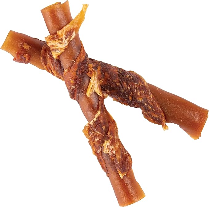 SmartBones Chicken-Wrapped Sticks For Dogs With Real Peanut Butter, Rawhide-Free 8 Count, (24 Pack)