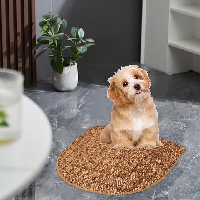 Pet Cooling Mat Indoor Crate Pad Dog Sleeping Pad Pet Bed Mat Summer Dog Cooling Mat Comfortable Blanket for Dogs Cats Kitten Pets Supplies, L