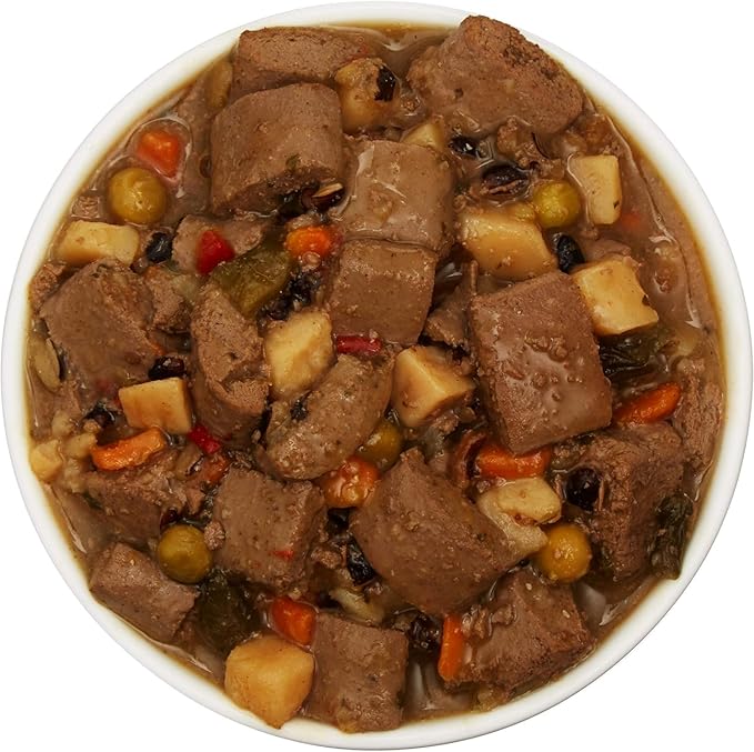 Amazon Brand - Wag Wet Dog Food Stew, Lamb & Vegetable Cuts in Gravy, Made with Natural Ingredients, 13.2 Ounce Cans (Pack of 12)