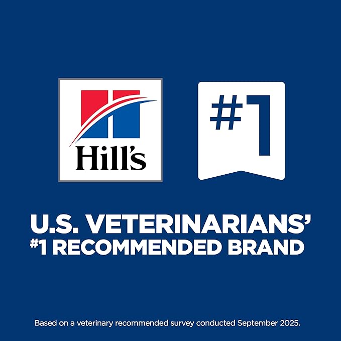 Hill's Science Diet Sensitive Stomach & Skin, Adult 1-6, Stomach & Skin Sensitivity Support, Wet Cat Food, Chicken & Vegetables Minced, 2.9 oz Can, Case of 24