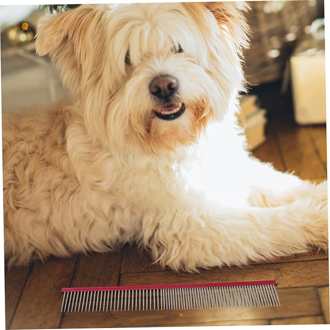 Portable Grooming Comb for Pets Pet Hair Comb for Dogs and Cats Grooming Tool for Long and Hair Non-slip Design for Easy Use Dog Supplies
