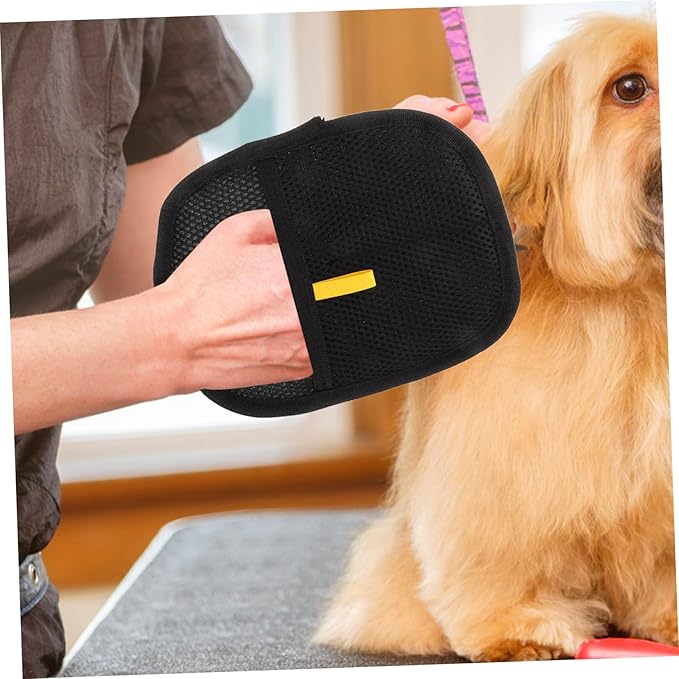 BESPORTBLE 2pcs Cat Grooming Mittens Dual Sided Pet Hair Removal Gloves for Efficient Shedding Cleaning Comfortable Fit for Cats Dogs Reusable Grooming Tool for Home Use