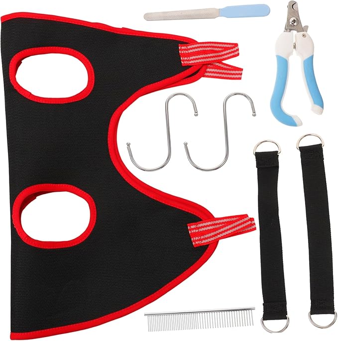 Happyyami Dog Nail File Nail Trimming Tool for Miniature Pets Safe Pet Grooming Hammock