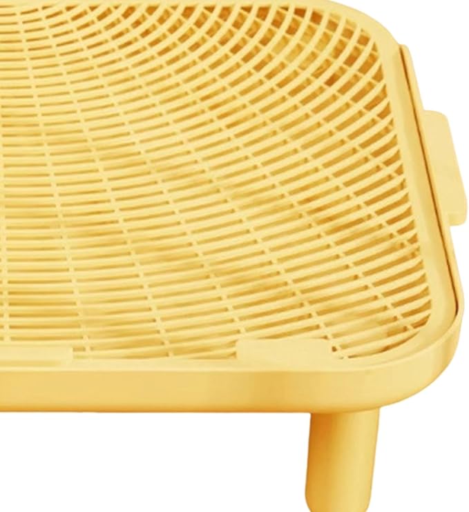 Cat Litter Ramp Trapper Mat Washable Double Layered Non-Slip Step for Indoor Cats Balcony Living Room Foldable- Large